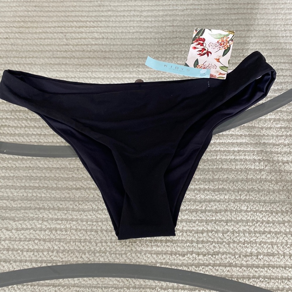 Black bikini bottom